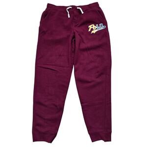 Polo Ralph Lauren Maroon Boys Youth Sweatpants Joggers sz Extra Large (18/20)